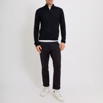 White Cromer Basic Cotton T-Shirt