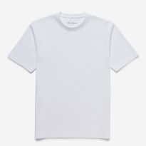 White Cromer Basic Cotton T-Shirt