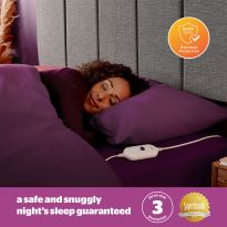Silentnight Comfort Control Teddy Fleece Electric Blanket - King