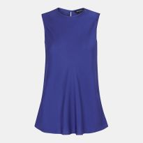 Blue Petite Clara Longline Tank