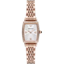 Emporio Armani AR11406 White Dial Ladies Watch