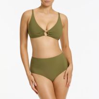 Moss High Waist Bikini Pants