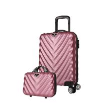 Rose Gold Cabin Suitcase 37L