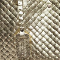 Gold Tote bag