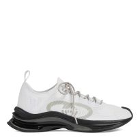 Men's White Gucci Run trainer