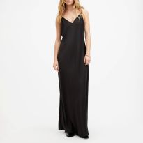 Black Hayes Slip Maxi Dress