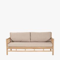 Costa Rica Natural Bamboo Finish Outdoor Seating Set