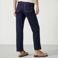 Navy Alexa Straight Leg Jeans