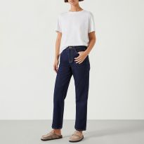 Navy Alexa Straight Leg Jeans