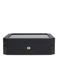 Black Windsor 10 Piece Watch Box