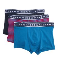 Blue Multi 3 Pack Boxers