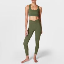 Everyday Wrap Waist 7/8 Leggings - Ivy Green
