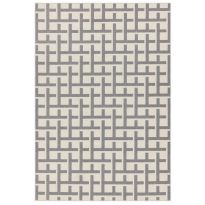 White/Grey Antibes Outdoor Rug, 120x170cm