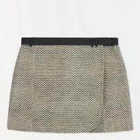 Beige Sp At Iron Belt/Skirt Raffia