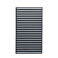 Angles Pergola Louvre Screen Black 1230x2180mm