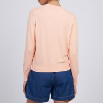 Orange Crew Neck Jumper