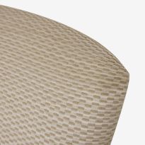 Charles Dining Chair with Studs in Factory GrÃ¨ge & Ebony Light Wood