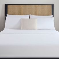 Bali Rattan Bed Frame - Black - King