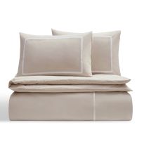 Helsinki Washed Cotton Duvet Cover - Natural - King