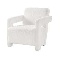 Ciara Accent Chair - Boucle Off White