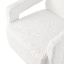 Ciara Accent Chair - Boucle Off White