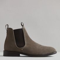Men's Stone Langley Suede Chelsea Boots