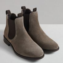 Men's Stone Langley Suede Chelsea Boots