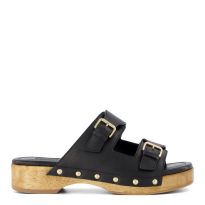 Women's Black Juniper Clog Sandals