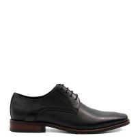 Men's Black Stoney Derby Shoes
