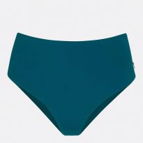 Teal High Rise Bikini Bottom