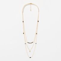 Black Collier Eloan Agates Necklace