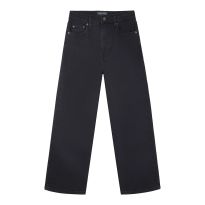 Washed Black Lula Barrel Jean