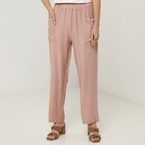 Rose Stripe Linen Trousers
