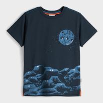 Boy's Glow in the Dark Moon T-Shirt