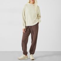 Stone Scottie Boxy Hoodie