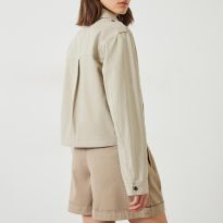 Stone Laurie Zip Up Utility Jacket