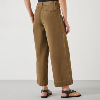 Khaki Annie Ankle Grazer Trousers