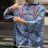 Navy Blue Adults Rain Poncho