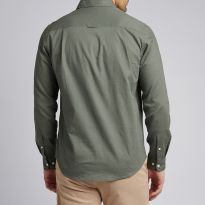 Khaki Linen Blend Shirt
