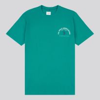 Green Graphic Print Cotton T-shirt