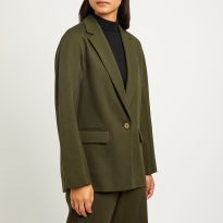 Khaki Tailored Blazer