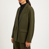 Khaki Tailored Blazer