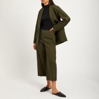 Khaki Tailored Blazer