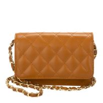 Brown Leather Crossbody Bag