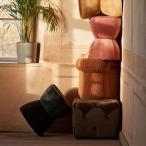 Bongo Pouf Black, 50cm