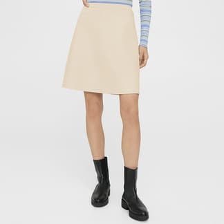 Khaki Macie Wrap A Line Skirt, WHISTLES