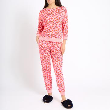 Multi Print Long Pyjama Set