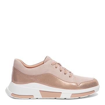 Beige Suede Freya Sneakers