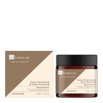 Dr Botanicals Activate Deep Cleansing & Pore Purifying Walnut Exfoliator 60ml