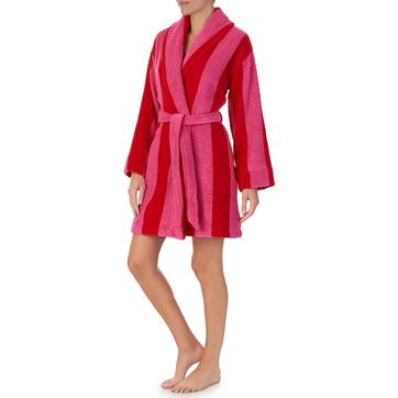 Pink Straight Down The Line Robe